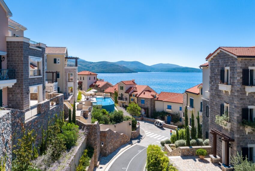 The complex of stone houses in the village of Klinci on the Luštica peninsula is over a thousand years old.